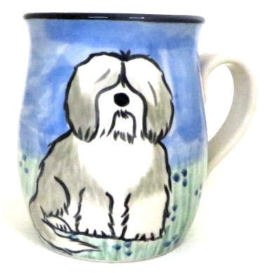 Havanese Grey and White - Deluxe mug - Click Image to Close